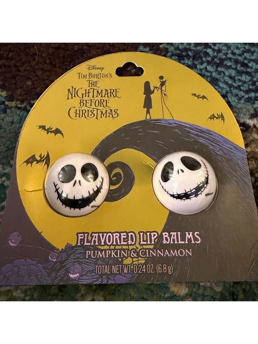 Nightmare Before Christmas Lip Balms NEW
